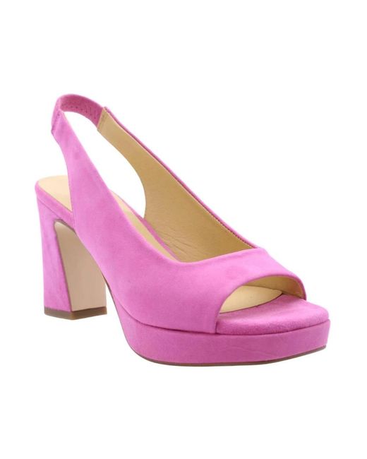 CTWLK Pink High Heel Sandals