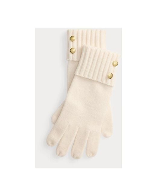 Ralph Lauren Gloves in het Natural