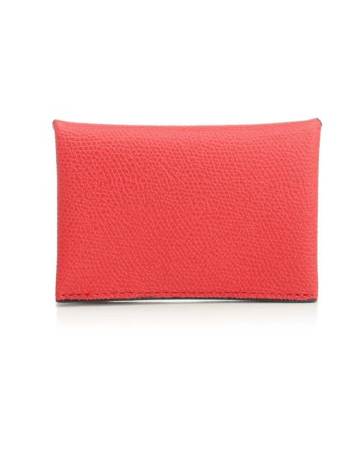 Wallets & Cardholders Valextra de color Red