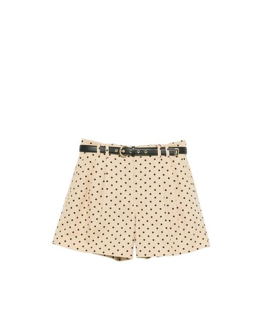 Max Mara Natural Short Shorts