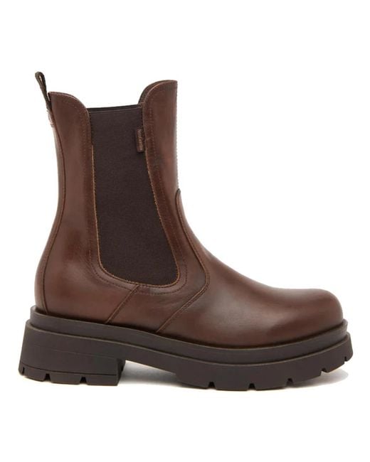 Nero Giardini Brown Chelsea Boots