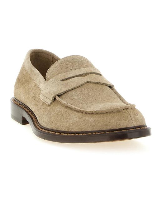 Doucal's Natural Loafers for men