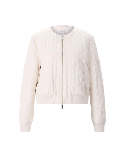 Riani White Bomber Jackets