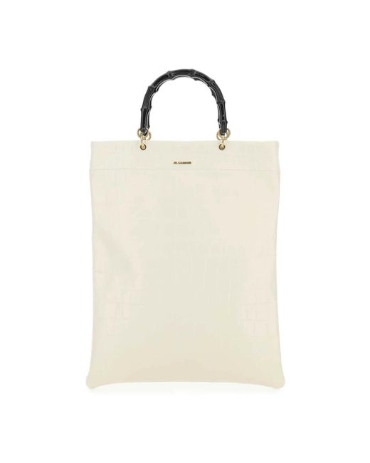 Borsa a mano di Jil Sander in Natural