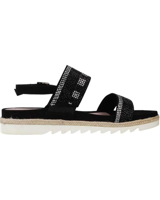Flat Sandals Stonefly en coloris Black