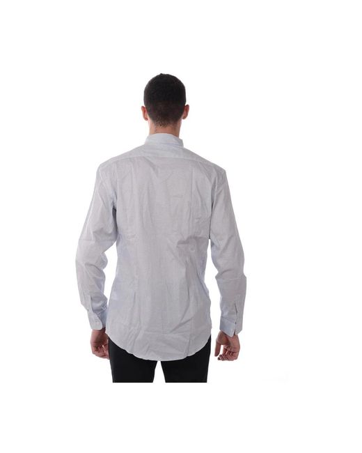 Daniele Alessandrini Gray Casual Shirts for men