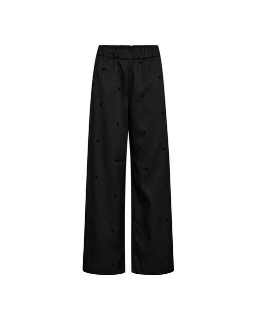 co'couture Clovercc Dot Pants in het Black