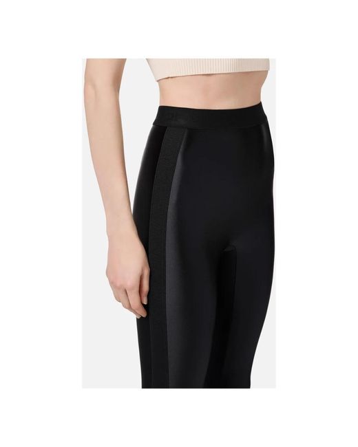Trousers > leggings Elisabetta Franchi en coloris Black