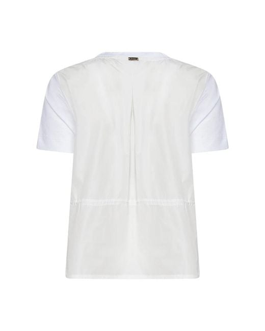 Herno White T-Shirts