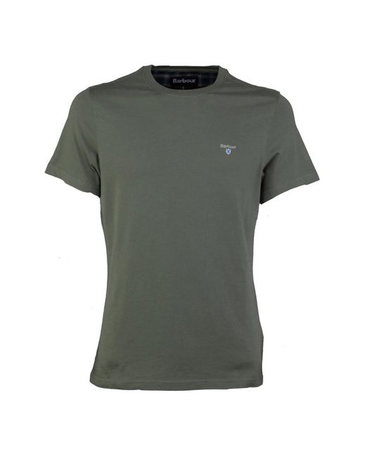 Barbour Green T-Shirts for men