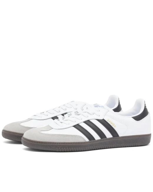Adidas Samba og b75806 cloud / core black / clear granit in White für Herren