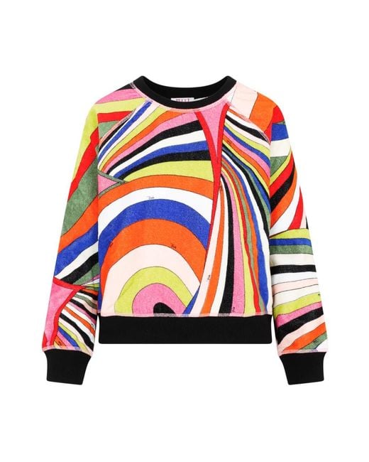 Sweatshirts & hoodies > sweatshirts Emilio Pucci en coloris Multicolor
