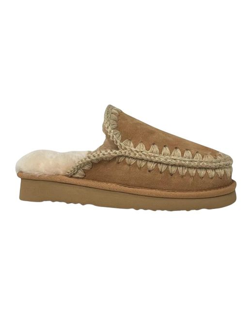 Slippers Mou en coloris Brown