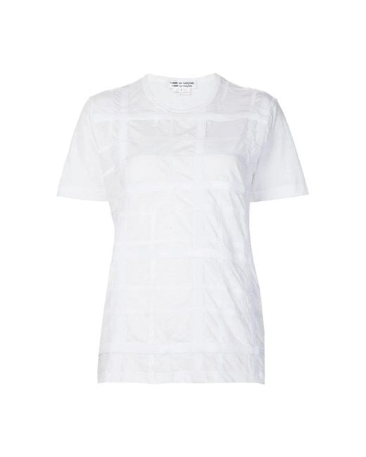 Comme des Garçons White T-Shirts