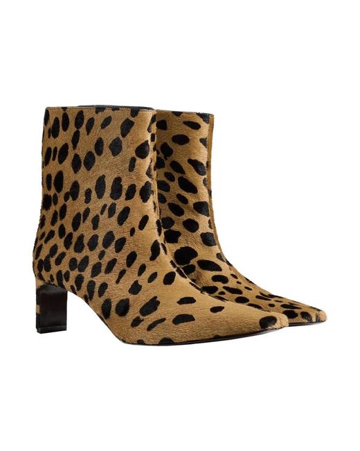 Khaite Brown Heeled Boots