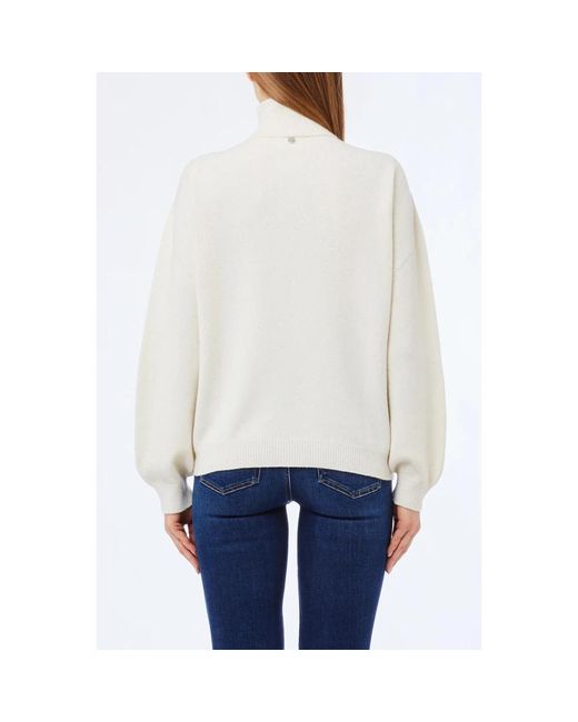 Liu Jo White Turtlenecks