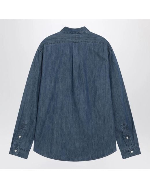 Polo Ralph Lauren Blue Denim Shirts for men