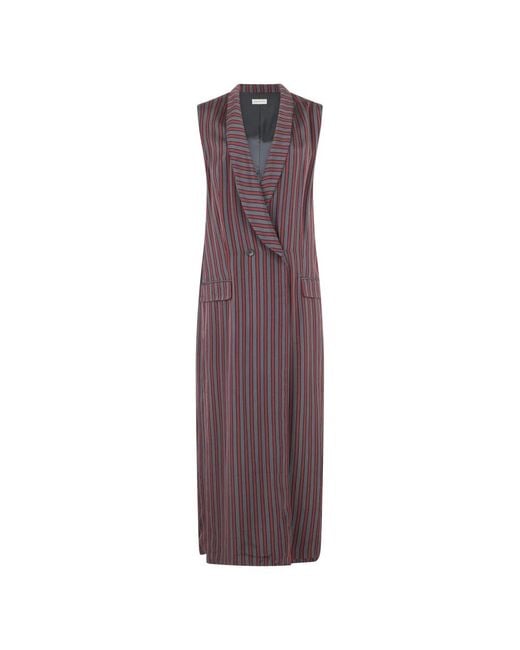 Dries Van Noten Purple Maxi Dresses