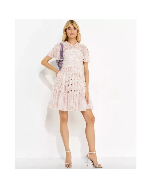 Needle & Thread Pink Short Dresses