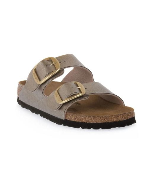 Birkenstock Sliders in het Brown