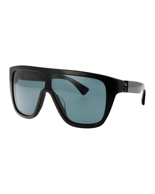 Alexander McQueen Stylische sonnenbrille am0430s in Black für Herren