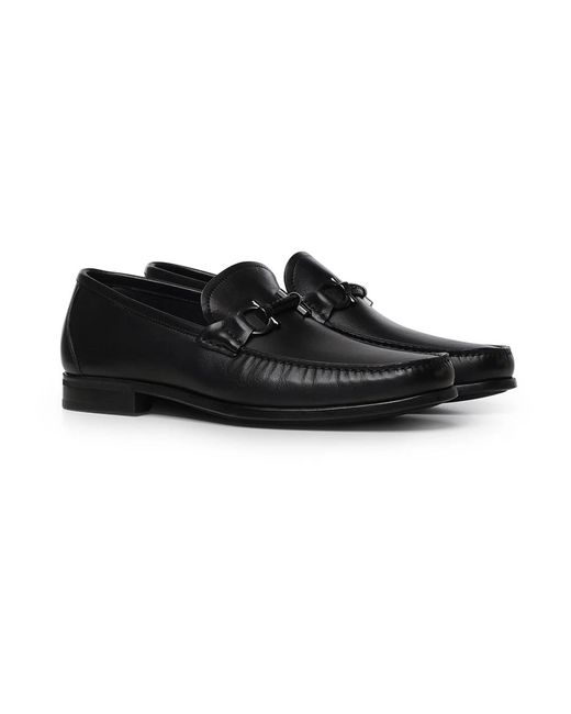 Ferragamo Black Loafers for men