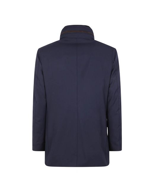 Moorer Blue Winter Jackets for men