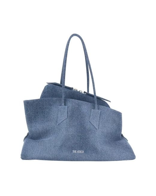 The Attico Blue Shopping Bags