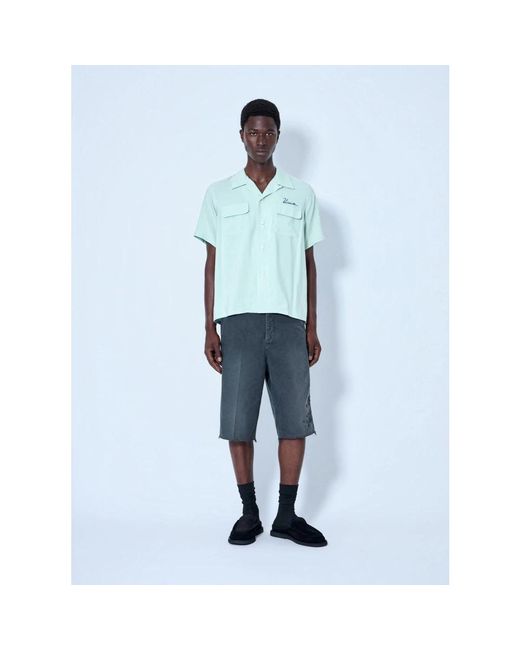Visvim Blue Short Sleeve Shirts for men
