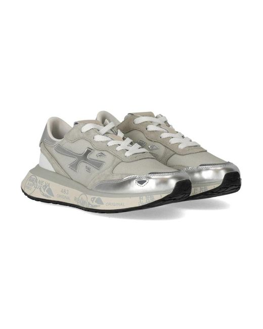 Premiata Gray Lauryn 7482 Silber Sneaker