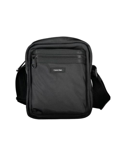 Calvin Klein Black Messenger Bags for men