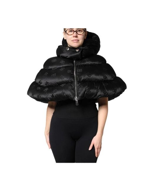 Dolce & Gabbana Black Winter Jackets
