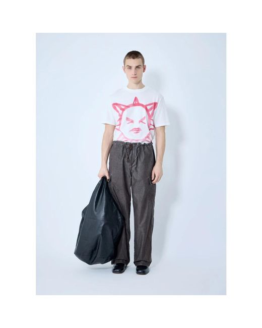 Our Legacy Gray Wide Trousers for men