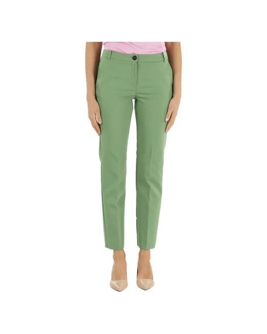 Trousers Emme Di Marella de color Green