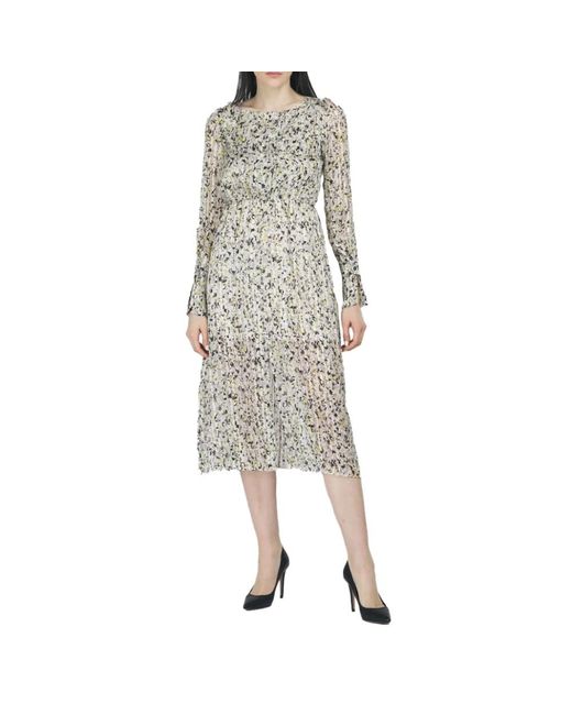 Patrizia Pepe Natural Midi Dresses
