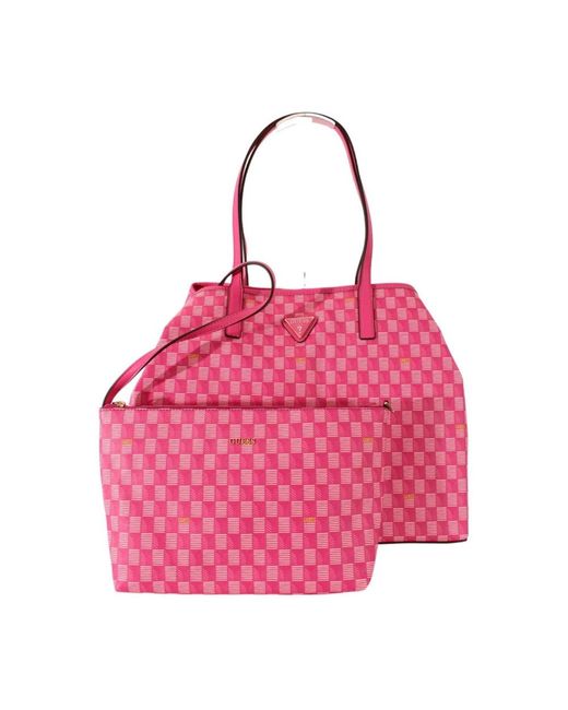 Guess Pink Tote Bags