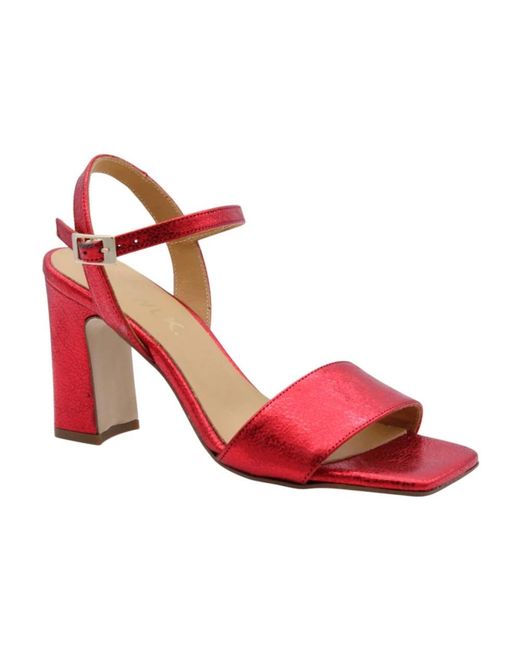 CTWLK Red High Heel Sandals