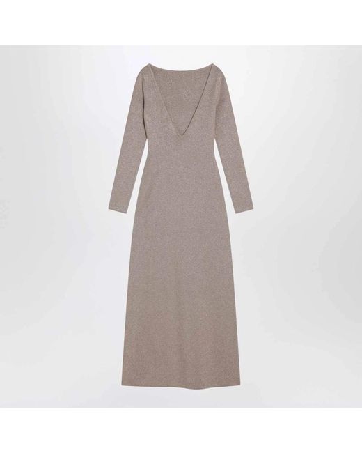 Max Mara Gray Midi Dresses