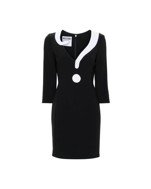 Short dresses Moschino de color Black