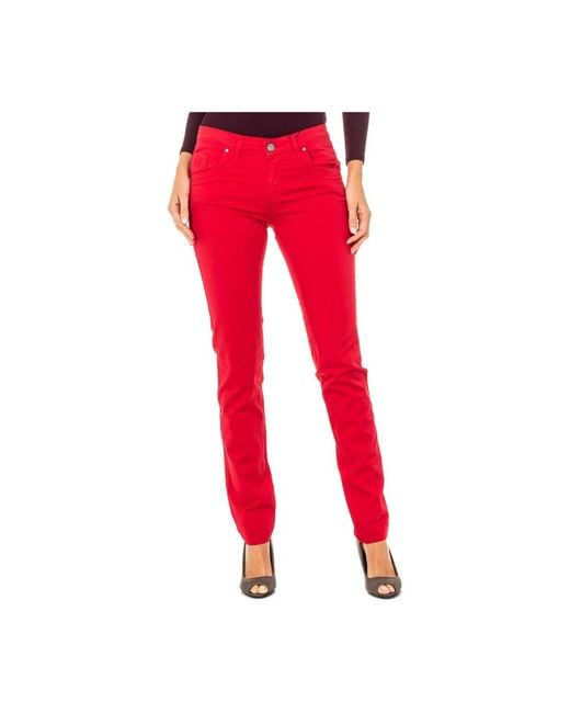 La Martina Red Skinny Fit Jeans