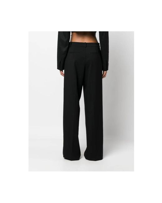 Trousers > wide trousers Blumarine en coloris Black