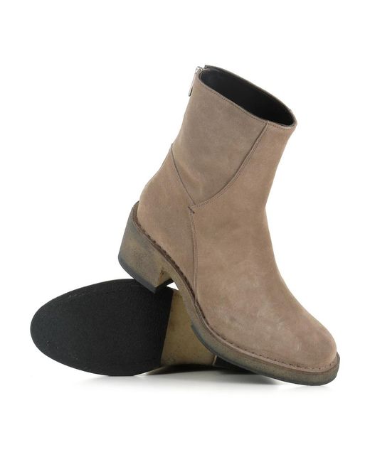 Pantanetti Brown Heeled Boots