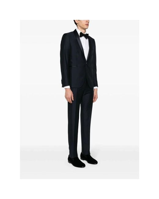 Single Breasted Suits Tagliatore de hombre de color Black
