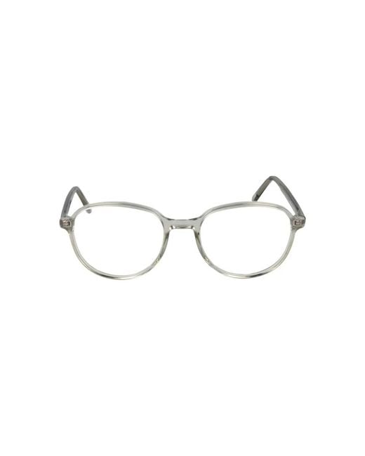 Andy Wolf Metallic Transparente Vollrand-Optikfassungen