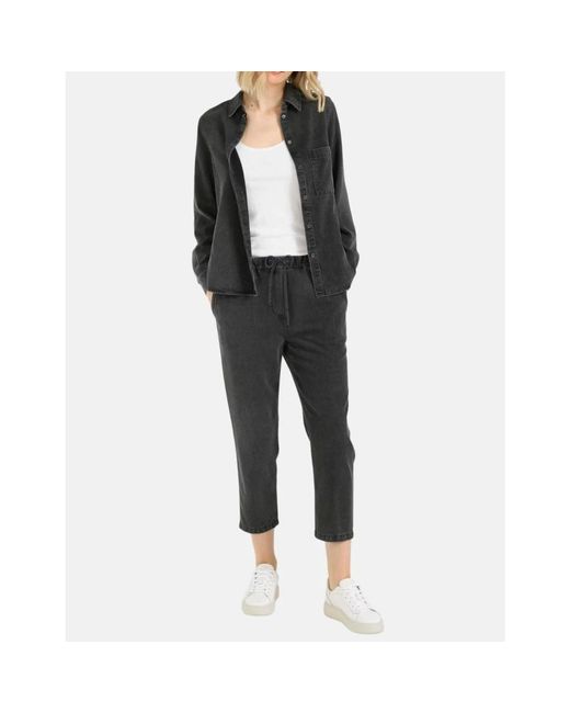 Juvia Black Denim Shirts