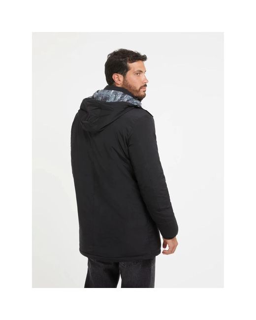 Guess Black Winter Jackets for men