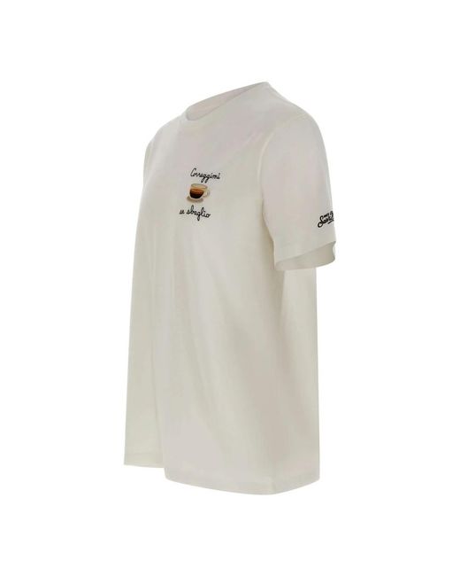 Mc2 Saint Barth White T-Shirts for men