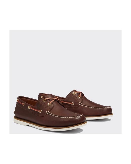 Timberland Klassischer Bootsschuh in Brown für Herren