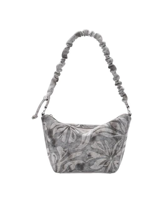 Desigual Metallic Obsidian Bag