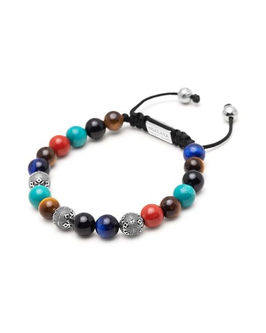 Accessories > jewellery > bracelets Nialaya pour homme en coloris Blue